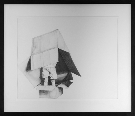 Untitled, 2004, graphite on paper, 43 x 52 cm