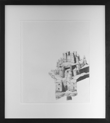 Untitled, 2004, graphite on paper, 39 x 35 cm