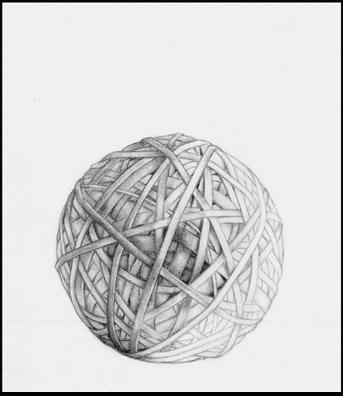 Untitled, 2010, graphite on paper, 30 x 25 cm