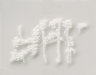 Untitled, 2010, soda powder, glue , 30 x 40 cm (Private Collection)