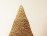 Sandcastle, 2001, sand, glue, polyester, 200 x 150 x 150 cm (Merkaz Habama Gallery, Ganei Tikva)